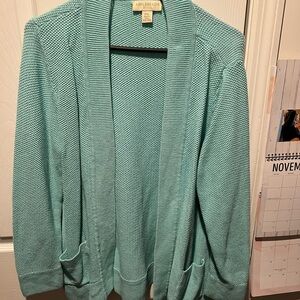 Appleseed's Aqua Knit Cardigan